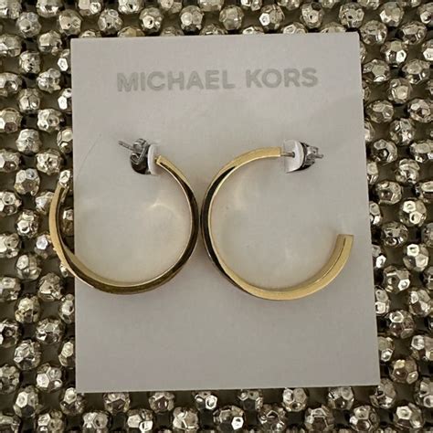 michael kors stud earrings sale|michael kors hoop earrings sale.